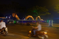 峴港韓江畔夜景-phong canh buoi toi xung quanh bo song Han Da Nang